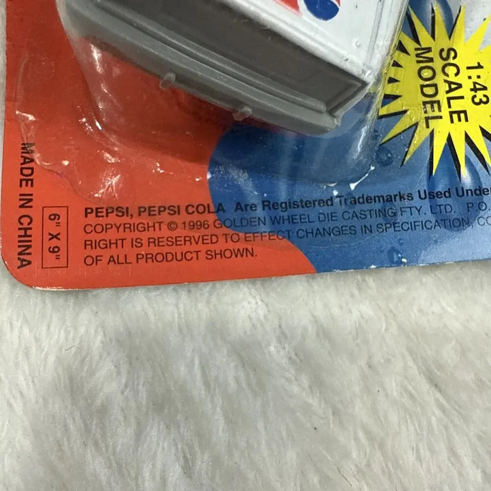 Vtg 90s Ja-Ru Pepsi Car Helicopter Motorcycle Die Cast Triple Pack NOS Lot